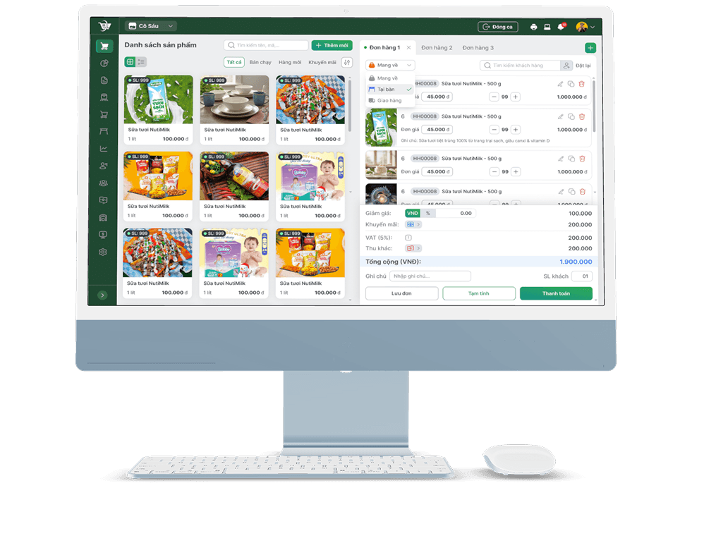 Shopnet Store Desktop Mockup